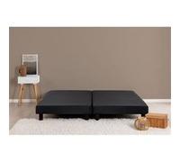 Sommier tapissier deko dream non communique 1 hauteur 12 cm noir G