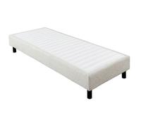 Sommier Tapissier Démontable 90x190cm bouclette crème - TAPIKIT