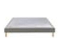 Sommier Tapissier Epeda Confort Ferme Déco 160x190 Avec 2 Sommiers Blanc