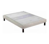 Sommier Tapissier Epeda Confort Medium 15 cm 140x200 Blanc, Blanc G