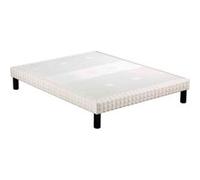 Sommier Tapissier Epeda Confort Medium 15 cm 90x190 Blanc, Blanc G