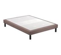 Sommier tapissier Epeda Confort Moelleux 5 Zones 160x190 Blanc