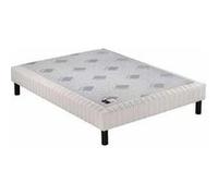 Sommier tapissier epeda multiressorts parementé unic 200x200 avec 2 sommiers G