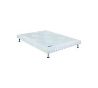 Sommier tapissier extra plat Bultex 9 cm 120x190 Blanc, Blanc G