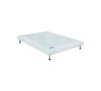 Sommier tapissier extra plat Bultex 9 cm 160x190 Blanc, Blanc G