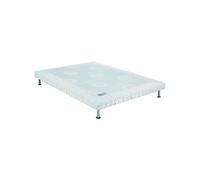 Sommier tapissier extra plat Bultex 9 cm 160x200 Blanc, Blanc G