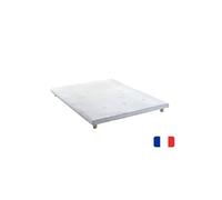 Sommier tapissier extra plat à lattes multiplis 160x200