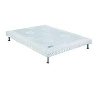 Sommier tapissier extra plat Bultex 9 cm 140x190 Blanc, Blanc G