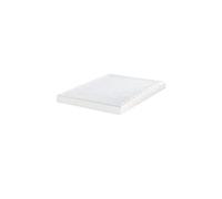 Sommier tapissier Bultex Extra-Plat Confort Medium 3 Zones 140x190 - Double Sommier Blanc