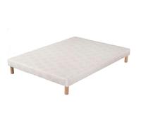 Sommier tapissier - HEVEA SELECTION - Volige 70x190 - 9 lattes - Pieds inclus