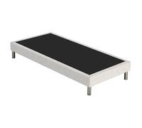 Sommier tapissier + pieds - EBAC LITERIE - SR15 - Beige - 90x190 cm - 9 lattes sapin massif Beige