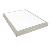 Sommier tapissier SISAL 140x190 cm - Epaisseur 18 cm - Beige (pieds non inclus) Beige