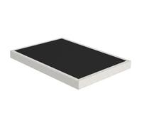 Sommier Tapissier Sr15 Beige 160x200 Lattes Bois Massif - H.15 Cm - Made In France Beige