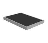 EBAC Literie Sommier tapissier SR15 Cobalt 140x190 Lattes Bois Massif - H.15 cm - Made in France