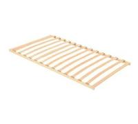 vidaXL Sommier à lattes Marron 100 x 190 cm Bois de hêtre massif 13 lattes Robuste
