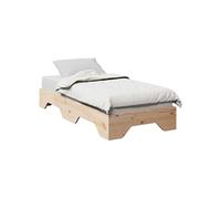 Sommier vidaxl 75x190 cm 1 hauteur 28 cm
