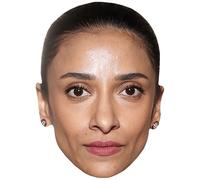 Sommyyah Awan (Dark Hair) Big Head. Masque plus grand que nature.