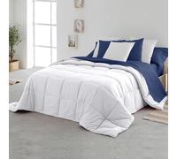 SOMNI HOME Couette 140x200 Double. Toucher Plume. Blanc Édredon Coverture. Doux Couette Confortable et Légere, Design et Qualité. 400 GR. 220 x 220 cm Lit 140 cm