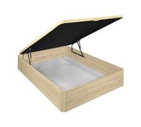 Somnia - Canapé inclinable Super renforcé Grande capacité avec Couvercle Respirant, Coins arrondis, 105 x 200 cm, Cambria