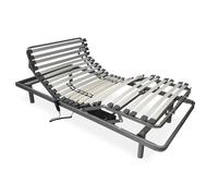 Somnia Descanso - Lit articulé électrique Ergoflex, 5 Plans, Cadre renforcé, fiable et Silencieux, Moteur Allemand, 90 x 190