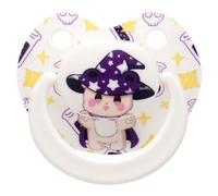 Somniumnight Big Shield Tétine pour adulte : ours mignon de grande taille pour l'anxiété - Tétine en silicone souple pour l'autisme