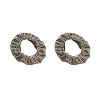 Somoke Lot de 2 doublures de masque CPAP réutilisables en tissu confortable pour réduire les fuites d'air, les irritations de la peau, lavables et faciles à nettoyer, gris
