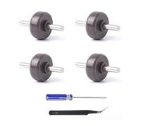 Somoke Pièces de rechange pour rouleau avant et essieu pour aspirateur V6 V7 V8 V10 V11 V15