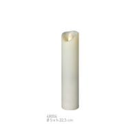 Sompex 48004 Bougie LED Multi Bougie Électrique à Timer Echtwachs, 5 x 22,5 cm