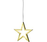 Sompex lampe de décoration Lucy aluminium or étoile 36cm 3W LED [EEK A++] 72171