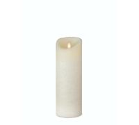 Sompex Shine Bougie LED d’Autel Multi LED Cire Véritable Ø10 cm Ivoire 27 cm