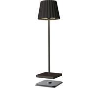 Sompex Troll Batterie lampe de table LED noir , Vente d'entrepôt, neuf, emballage d'origine Ce luminaire comporte des modules à LED prémontés de classes énergétiques A A++, A+, A
