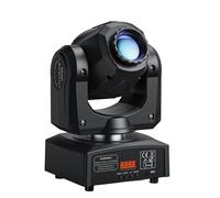 Somspot Gobos Moving Head Light, 30W LED, contrôle DMX, 7 motifs, effets RGBW , 1 pièce, prise EU
