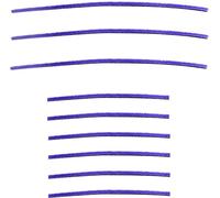 Somstyle Bande de feutre pour Dyson V6, V7, V8, V10 & V11 Kit de nettoyage à roulettes - 9 pièces - Accessoires pour aspirateurs - Bande de peluche douce pour suceur - Violet