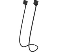 Somstyle Bande magnétique Convient pour Apple Airpods 1 / 2 / 3 / Pro 1 & 2 - Silicone anti-perte Pour écouteurs sans fil - Câble - 80cm - Noir