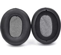 Somstyle Coussinets pour Sony WH-XB900N 2 pièces - Cuir protéiné noir