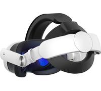 Somstyle Elite Strap pour Meta Quest 3 - Réglable - Oreiller - Blanc