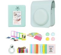 Somstyle Kit complet d'accessoires pour Fujifilm Instax Mini 12 - Appareil photo avec filtres, album photo et plus - Vert menthe