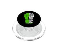 Son Combat, C'est Mon Combat Sensibilisation au Cancer des Voies biliaires PopSockets PopGrip pour MagSafe