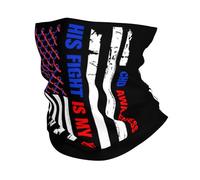 Son Combat Est Mon Combat. Cardiopathie Congénitale (CD) Unisexe Cache Cou Léger Tour De Cou Coupe-Vent Foulard pour Yoga Pêche Golf Moto