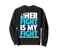 Son Combat est Mon Combat Sensibilisation au Cancer de la Prostate Sweatshirt