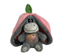 Son d'animal en peluche endormi - Ergonomique élégant et serré en peluche amortissant, portable pour apaisants, lumière douce, compagnon, lumières de mouvement réalistes musique élégante |