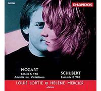 Son. En Re Pour 2 Pianos, Andante & Variations Lortie & Mercier, Pianos + Schubert