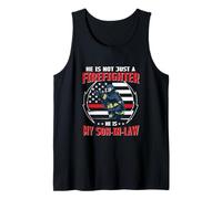 Son In Law Is A Firefighter Proud Dad Gift For Fireman Débardeur