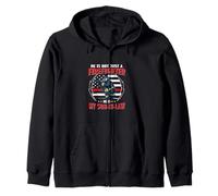 Son In Law Is A Firefighter Proud Dad Gift For Fireman Sweat à Capuche