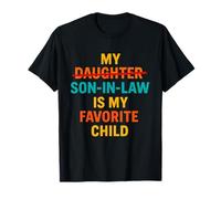 Son in Law Is My Favorite Child Cadeau amusant pour la fête des pères pour homme T-Shirt