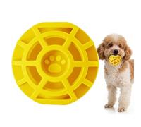 Son interactif de jouet roulant pour chien - Boule de dentition pour chiots grinçants | Exercices familiaux pour jouer à l'intérieur à la maison, réducteur d'ennui, équipement de jeu