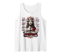 Son Nom est Jésus-Christ - Roi des Rois Design de Foi Débardeur