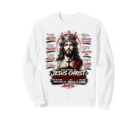 Son Nom est Jésus-Christ - Roi des Rois Sweatshirt