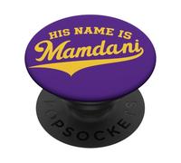 Son nom est Zohran Mamdani Meme New York Mayor Graphic PopSockets PopGrip Adhésif