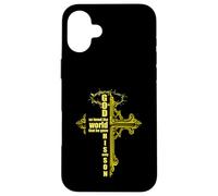 Son of God Jesus Christ Cross Christian 9 John 3 16 Coque pour iPhone 16 Plus